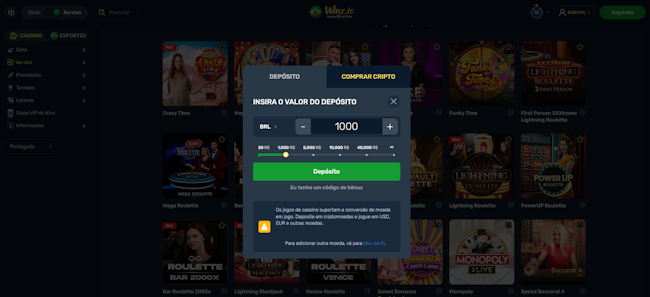 Blaze.com aposta